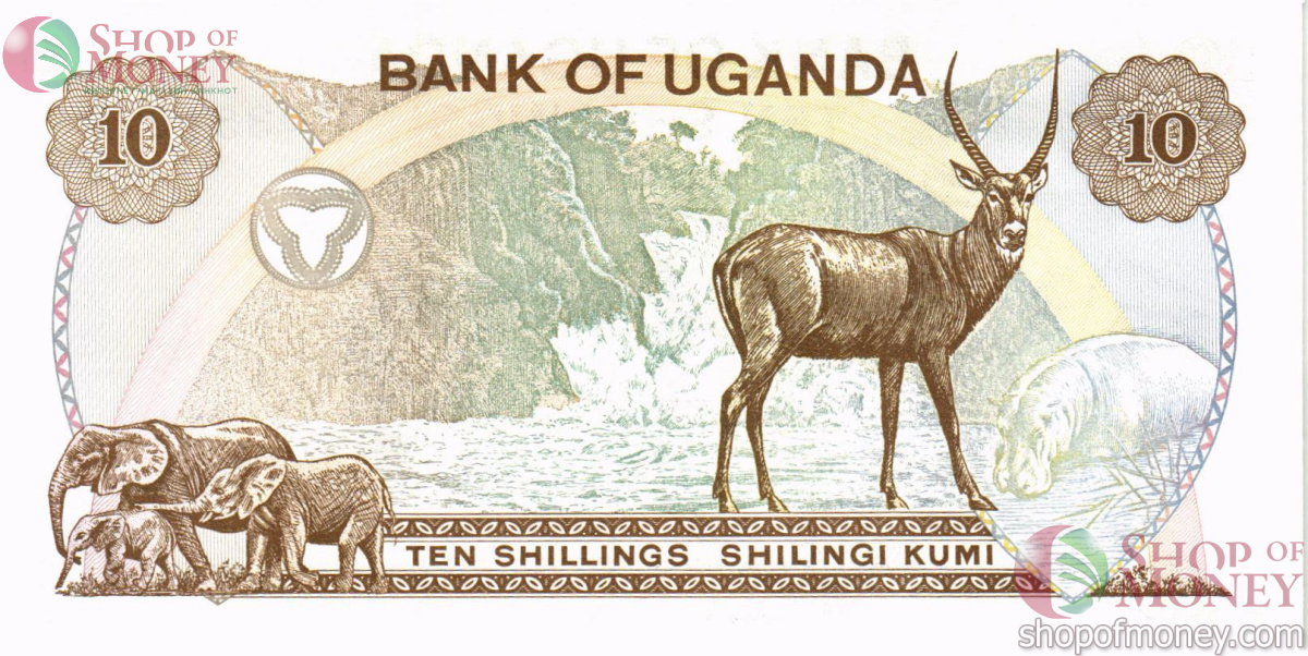 УГАНДА 10 ШИЛЛИНГОВ 2