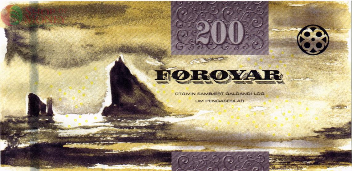 ФАРЕРСКИЕ ОСТРОВА 200 КРОН 2