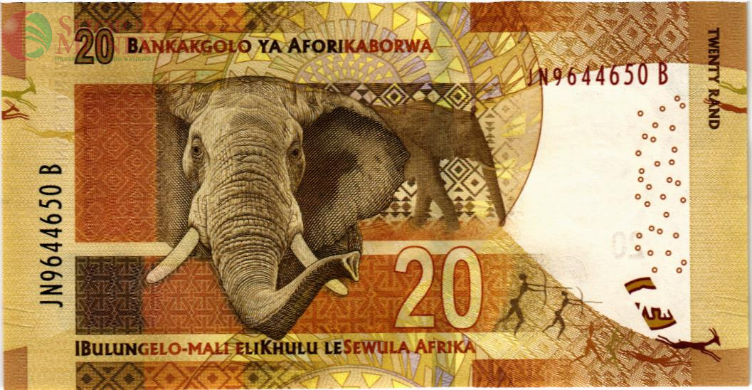 ЮАР 20 РАНД 2