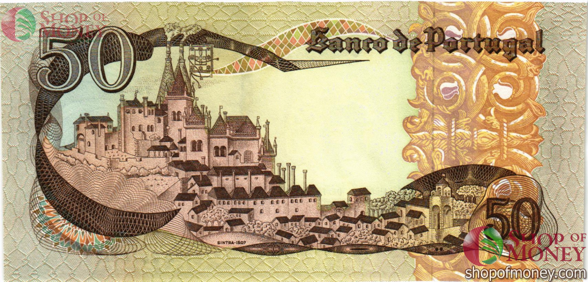 ПОРТУГАЛИЯ 50 ЭСКУДО 2