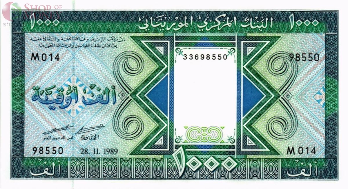 МАВРИТАНИЯ 1000 УГИЙ 1