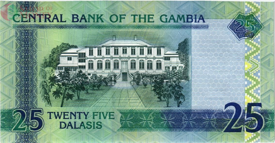 ГАМБИЯ 25 ДАЛАСИ 2
