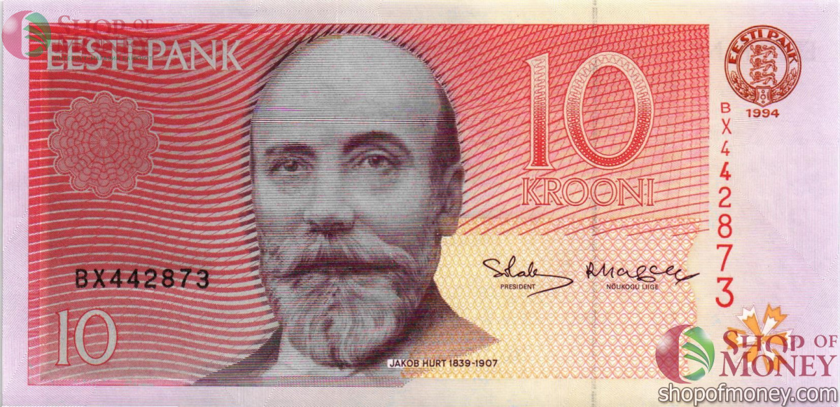 ЭСТОНИЯ 10 КРОН 1