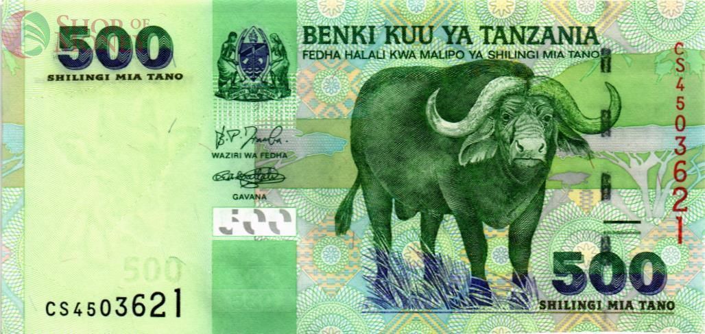 ТАНЗАНИЯ 500 ШИЛЛИНГОВ 1