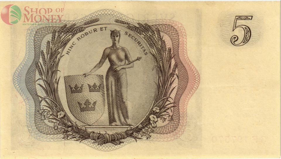 ШВЕЦИЯ 5 КРОН 2