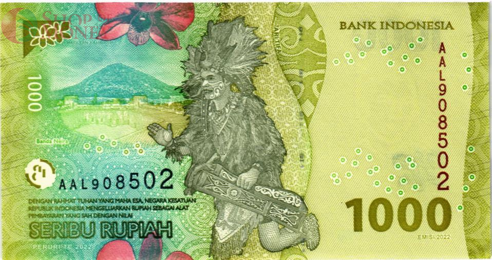 ИНДОНЕЗИЯ 1000 РУПИЙ 2