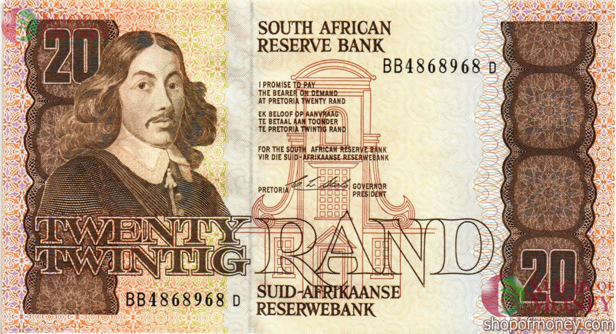 ЮАР 20 РАНД 1