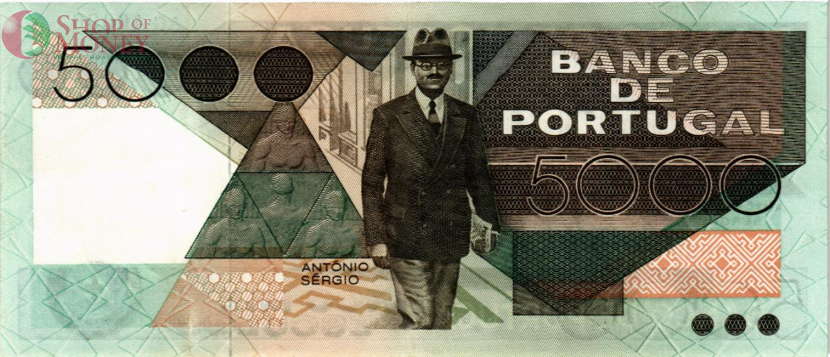 ПОРТУГАЛИЯ 5000 ЭСКУДО 2