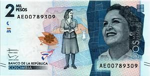 КОЛУМБИЯ 2000 ПЕСО 1