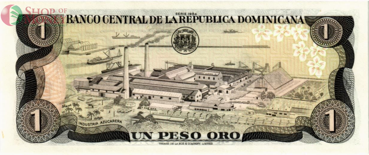 ДОМИНИКАНСКАЯ РЕСПУБЛИКА 1 ПЕСО 2