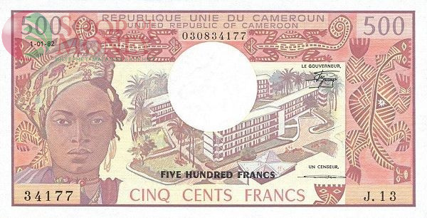 КАМЕРУН 5000 ФРАНКОВ 1