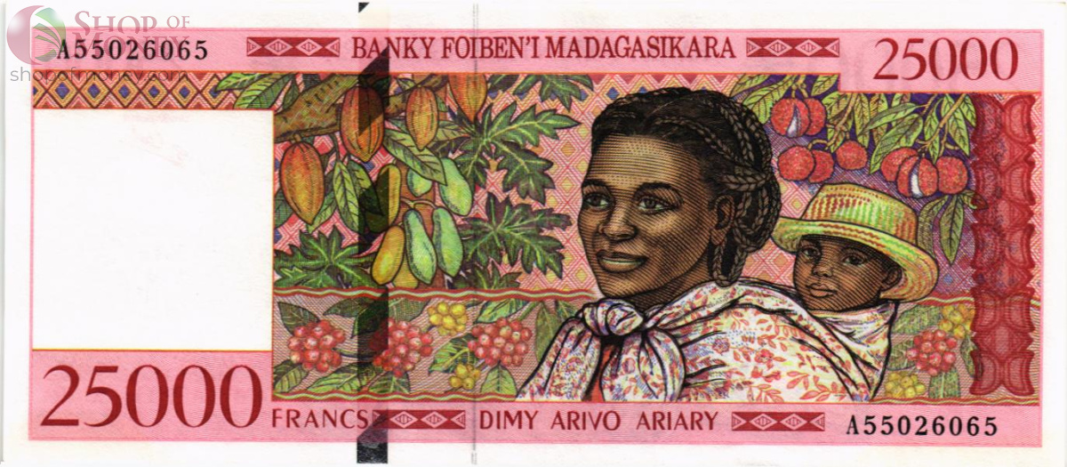 МАДАГАСКАР 25000 ФРАНКОВ 1