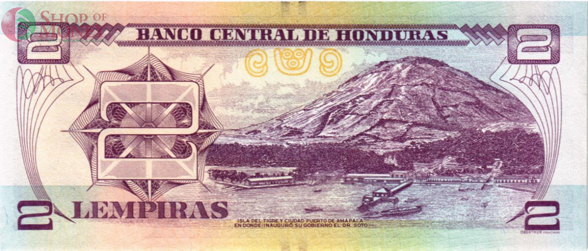 ГОНДУРАС 2 ЛЕМПИРЫ 2