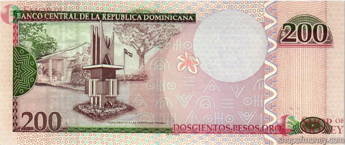 ДОМИНИКАНСКАЯ РЕСПУБЛИКА 200 ПЕСО 2