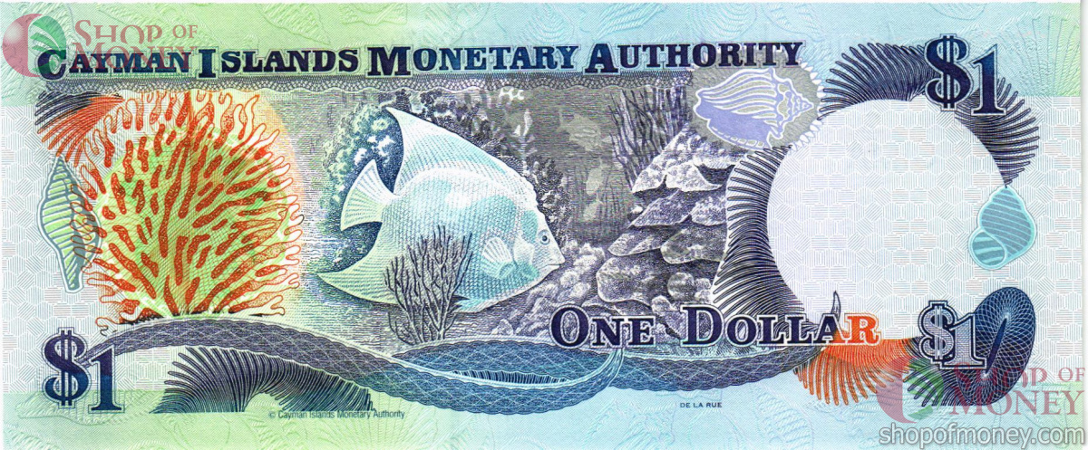 КАЙМАНОВЫ ОСТРОВА 1 ДОЛЛАР (C/3) 2