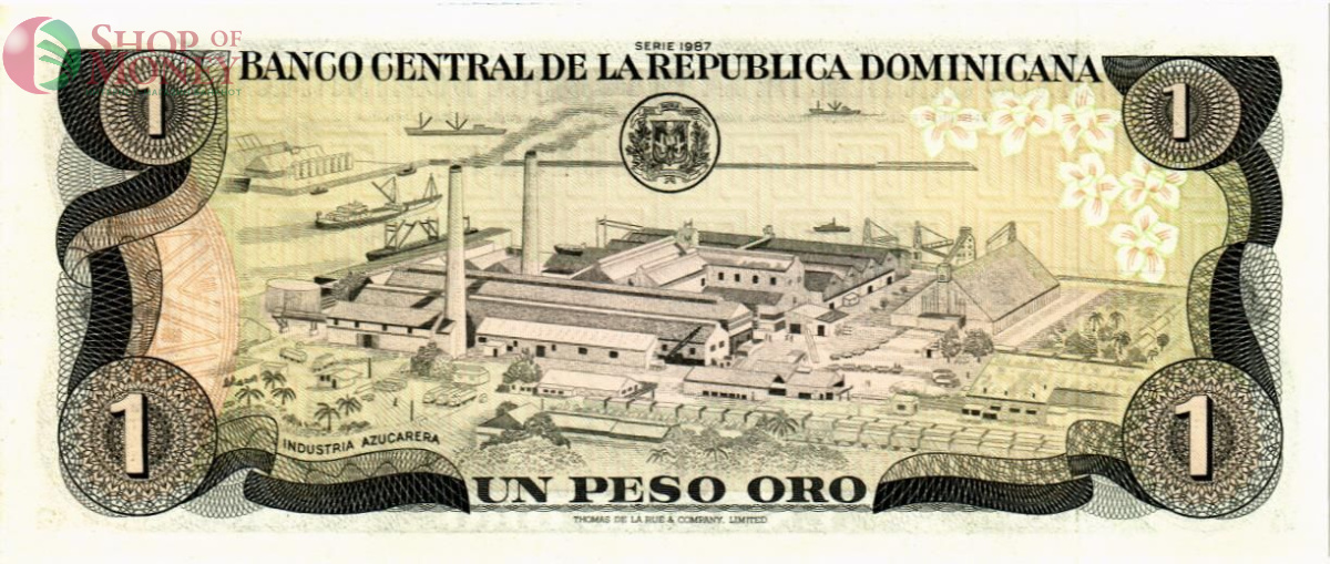 ДОМИНИКАНСКАЯ РЕСПУБЛИКА 1 ПЕСО 2