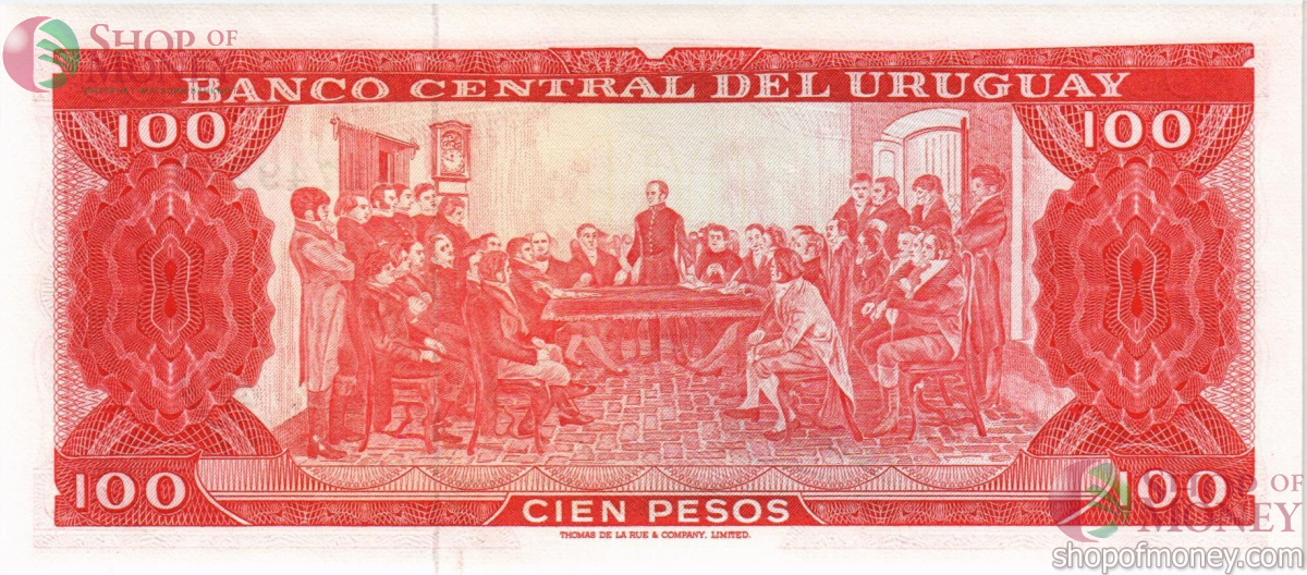 УРУГВАЙ 100 ПЕСО 2