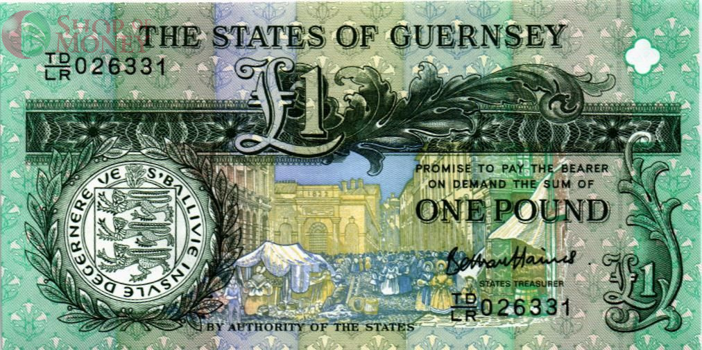 ГЕРНСИ 1 ФУНТ 1
