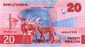ЗАМБИЯ 20 КВАЧА 2