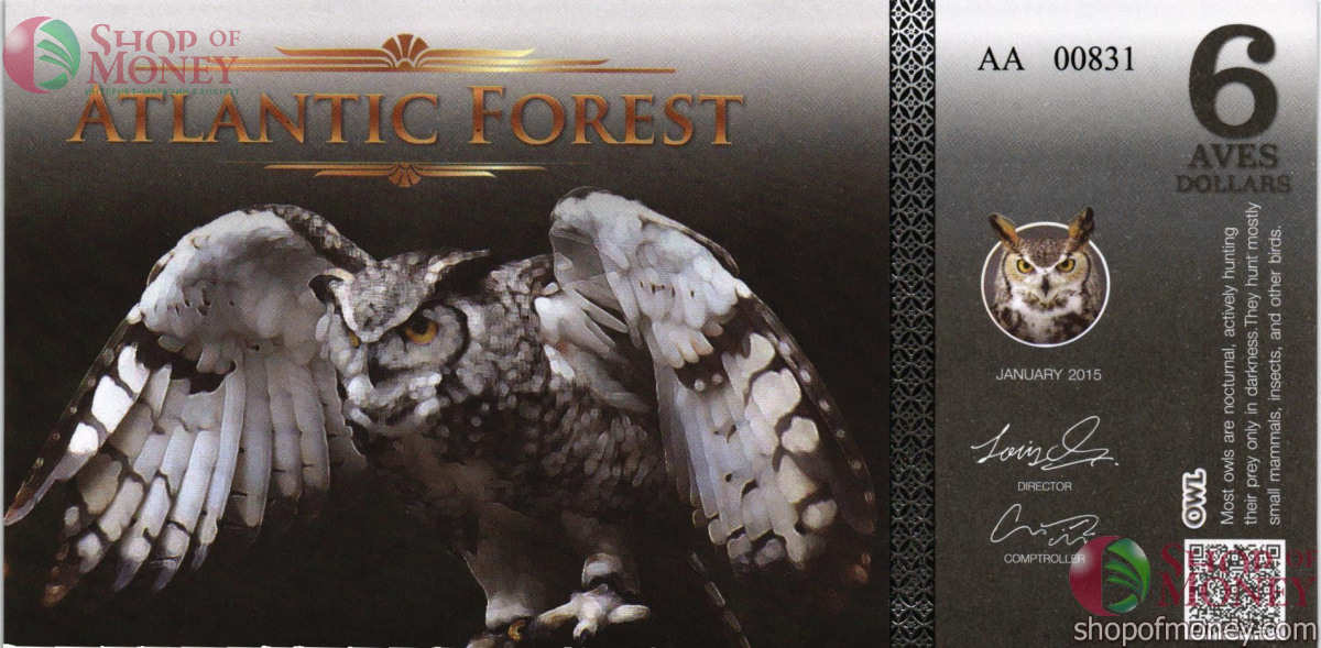 АТЛАНТИЧЕСКИЙ ЛЕС 6 ДОЛЛАРОВ 1