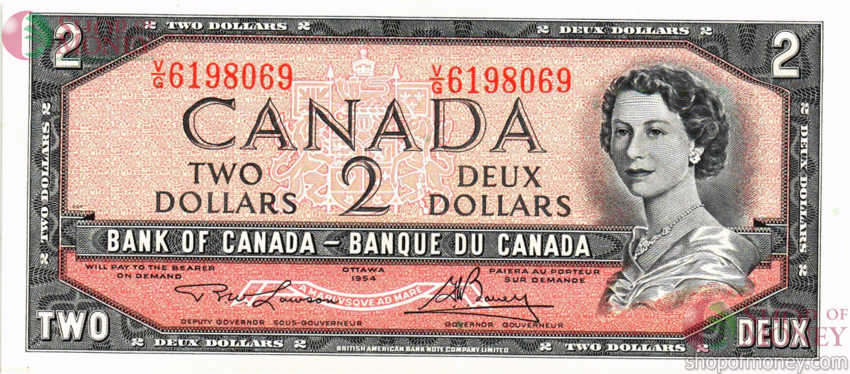 КАНАДА 2 ДОЛЛАРА 1