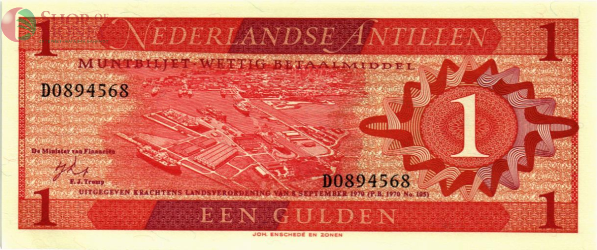 НИДЕРЛАНДСКИЕ АНТИЛЬСКИЕ ОСТРОВА 1 ГУЛЬДЕН 1