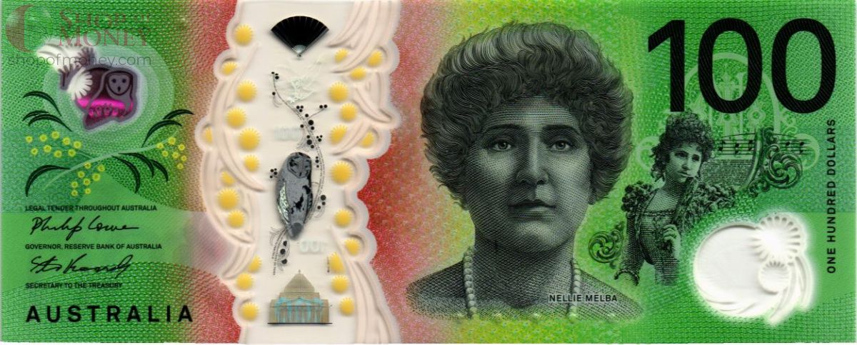 АВСТРАЛИЯ 100 ДОЛЛАРОВ usd 1