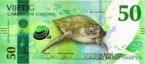 КЮРАСАО И СИНТ-МАРТЕН 50 ГУЛЬДЕНОВ 1