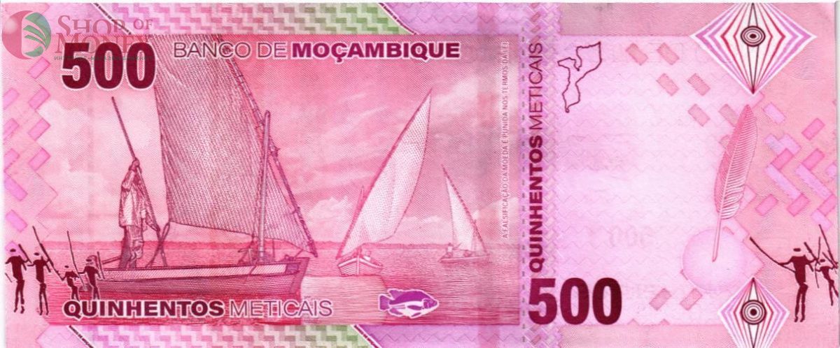 МОЗАМБИК 500 МЕТИКАЛЬ 2