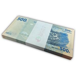 КОНГО ДР 500 ФРАНКОВ (100 БАНКНОТ) 2