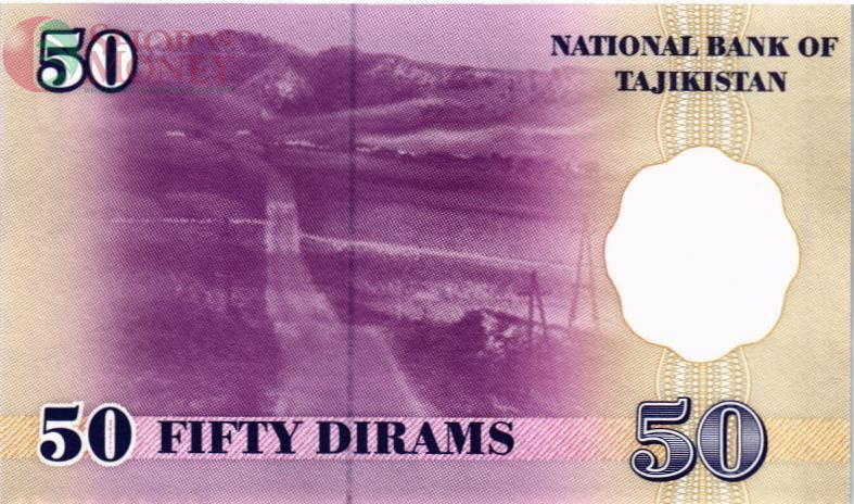ТАДЖИКИСТАН 50 ДИРАМ 2