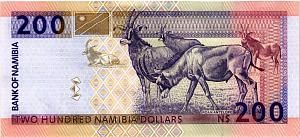 НАМИБИЯ 200 ДОЛЛАРОВ 2