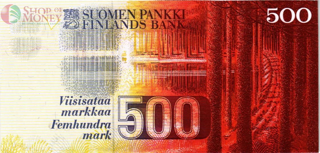 ФИНЛЯНДИЯ 500 МАРОК 2