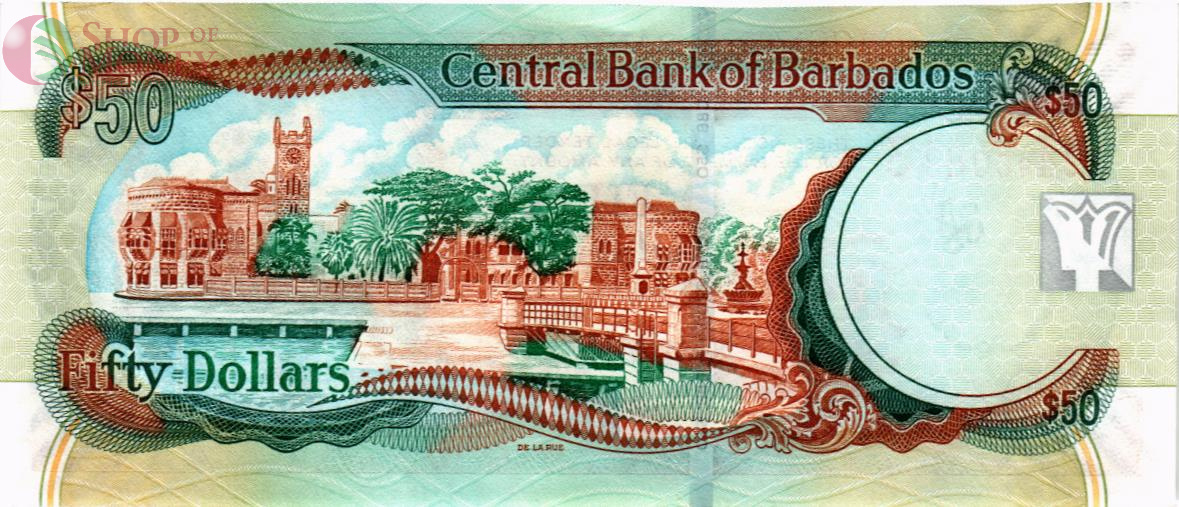БАРБАДОС 50 ДОЛЛАРОВ 2