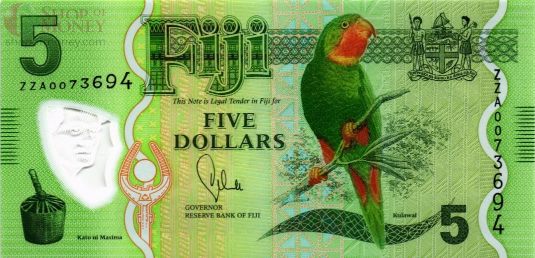 ФИДЖИ 5 ДОЛЛАРОВ (ZZA - REPLACEMENT) 1
