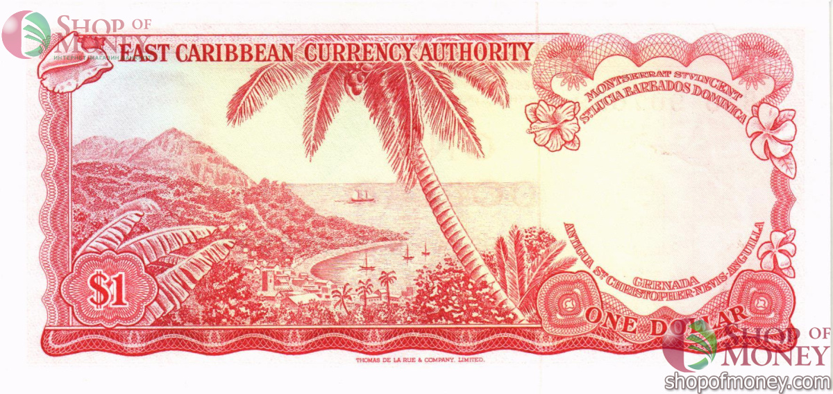 ВОСТОЧНЫЕ КАРИБЫ 1 ДОЛЛАР 2