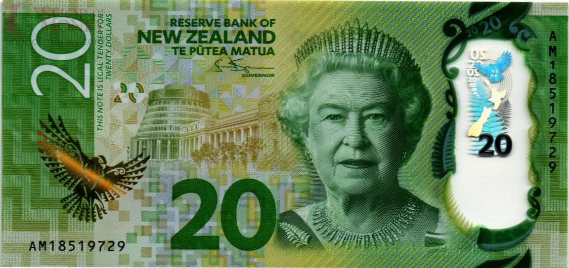 НОВАЯ ЗЕЛАНДИЯ 20 ДОЛЛАРОВ 1