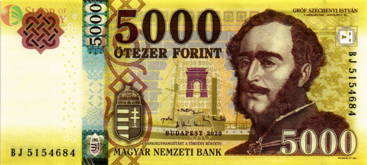 ВЕНГРИЯ 5000 ФОРИНТОВ 1