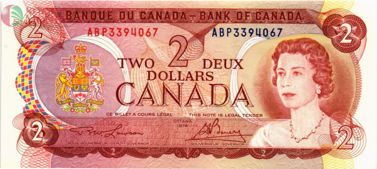 КАНАДА 2 ДОЛЛАРА 1