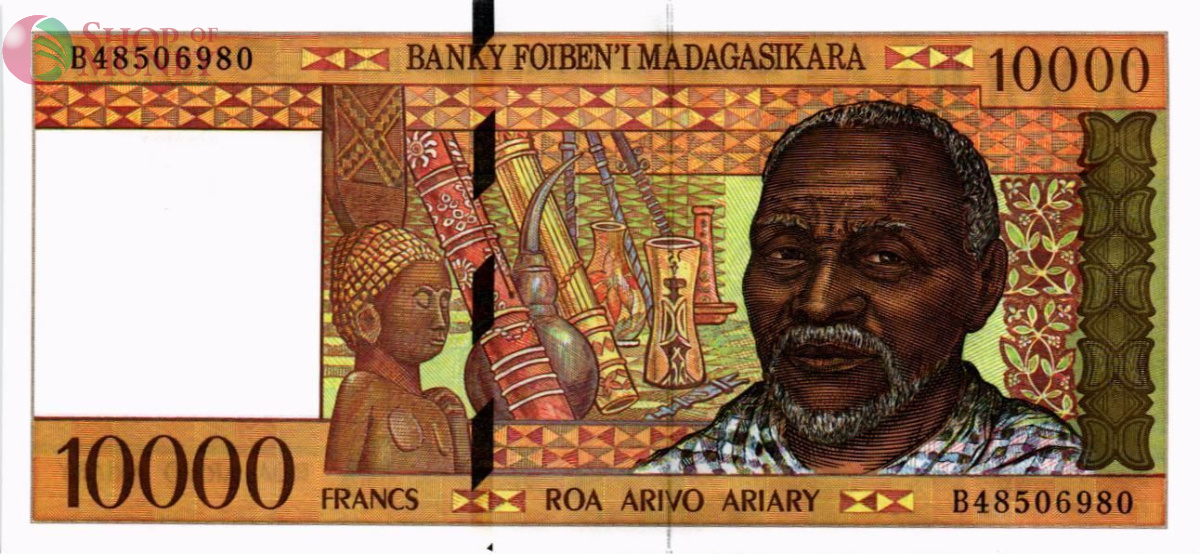 МАДАГАСКАР 10000 ФРАНКОВ 1