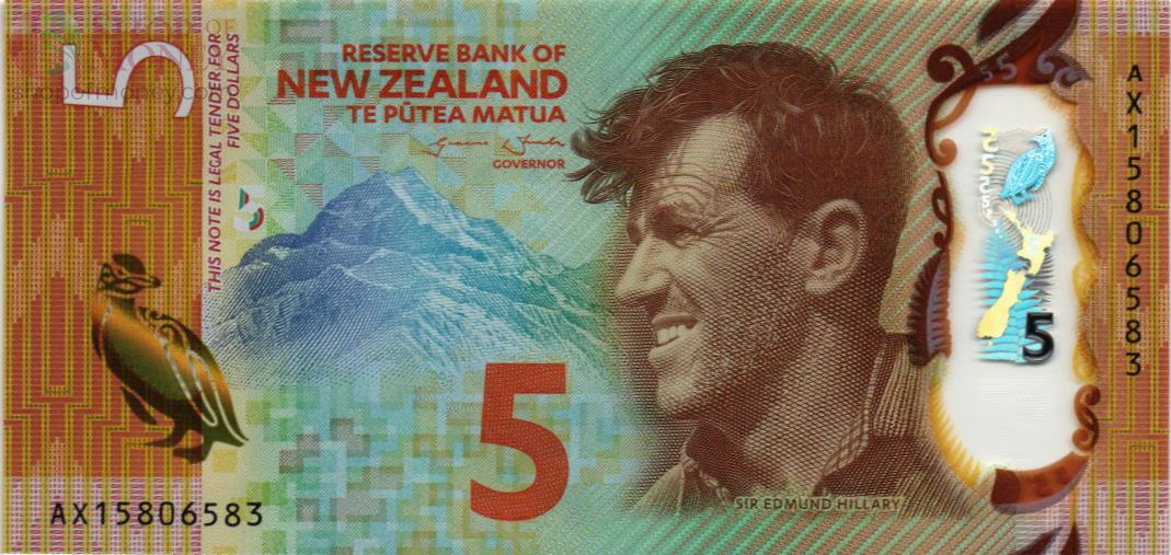 НОВАЯ ЗЕЛАНДИЯ 5 ДОЛЛАРОВ 1