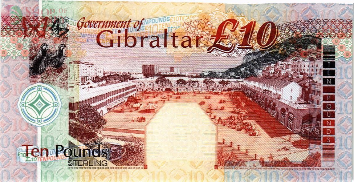 ГИБРАЛТАР 10 ФУНТОВ 2