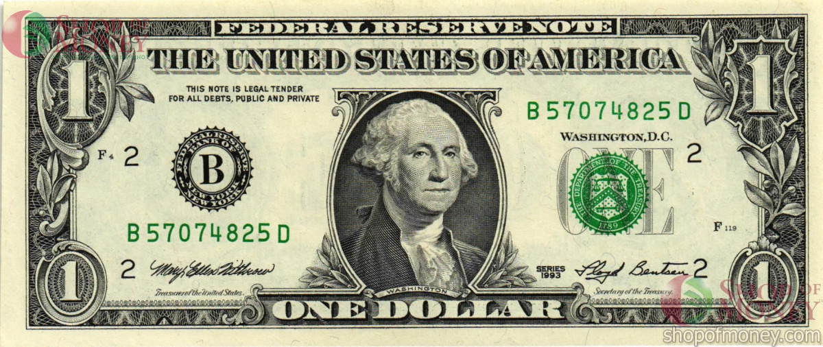США 1 ДОЛЛАР (B-Нью-Йорк) 1