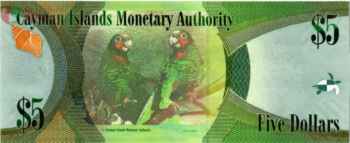 КАЙМАНОВЫ ОСТРОВА 5 ДОЛЛАРОВ 2