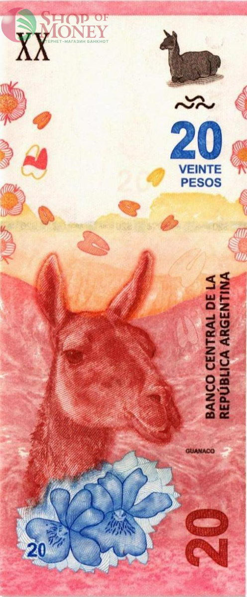 АРГЕНТИНА 20 ПЕСО 1