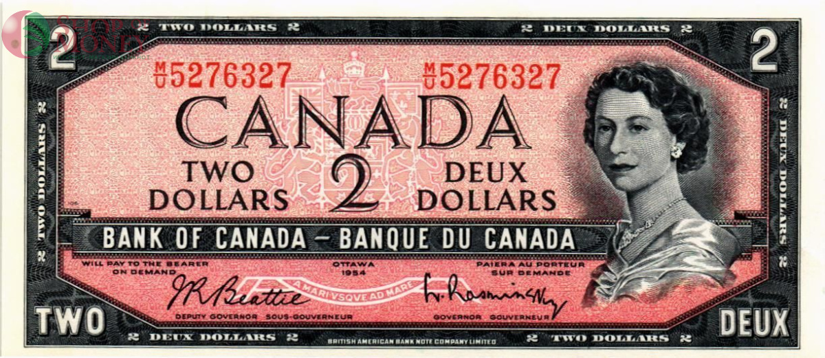 КАНАДА 2 ДОЛЛАРА 1