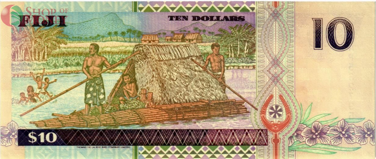 ФИДЖИ 10 ДОЛЛАРОВ 2