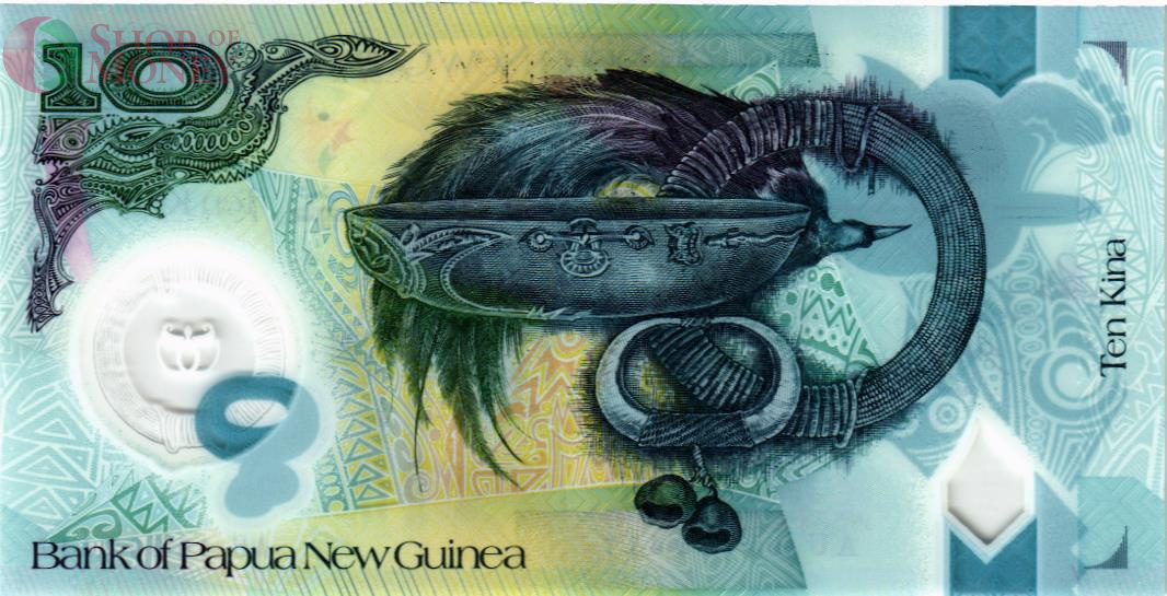 ПАПУА-НОВАЯ ГВИНЕЯ 10 КИНА 2