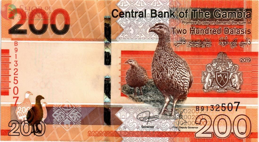 ГАМБИЯ 200 ДАЛАСИ 1