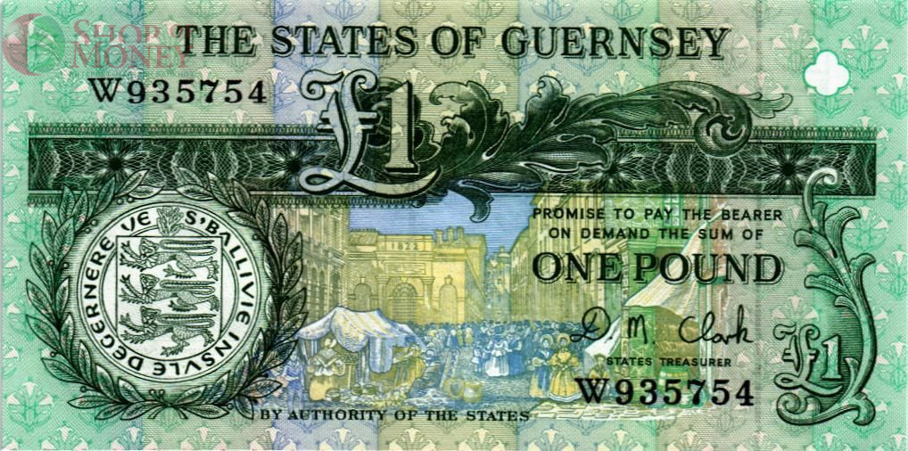 ГЕРНСИ 1 ФУНТ 1